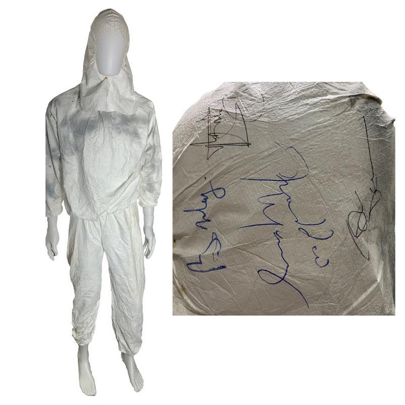 Queen 1983 Fully Signed Radio Ga Ga Video Worn Boiler Suit