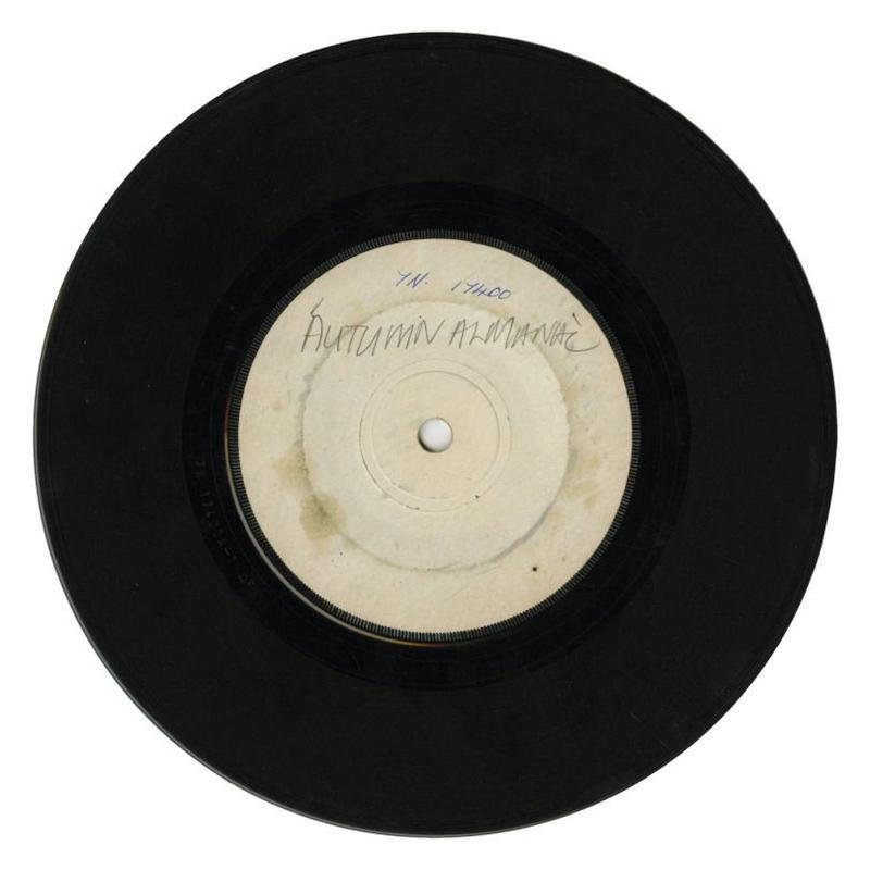 The Kinks 1967 Autumn Almanac / Mister Pleasant White Label Test Pressing